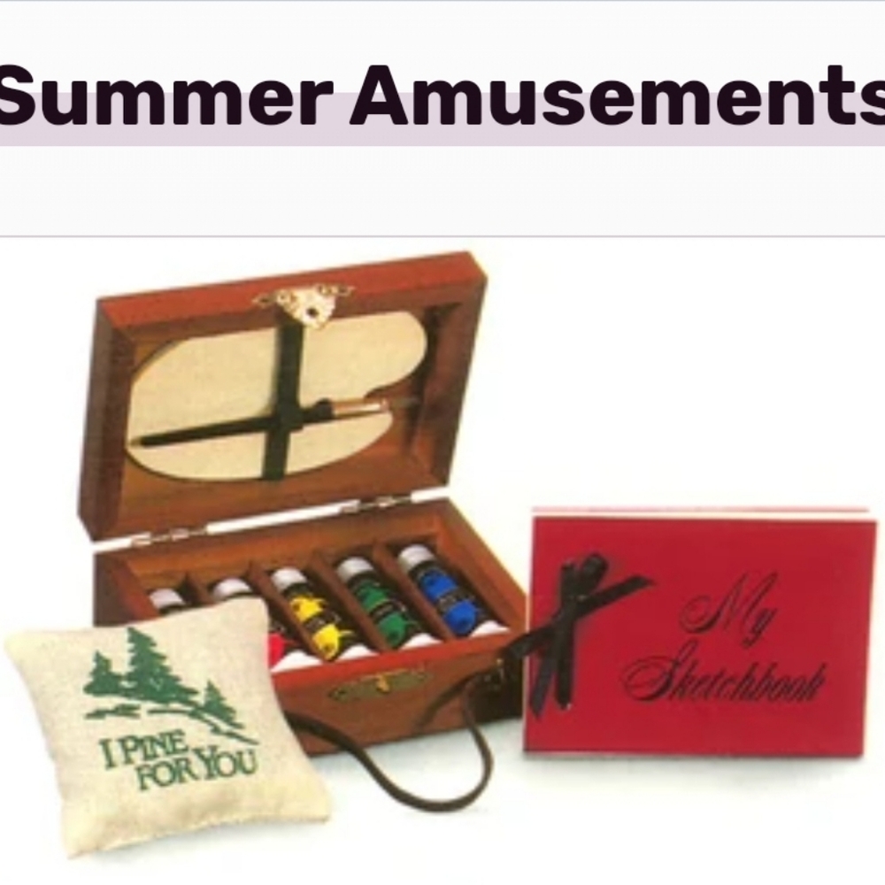 American Girl Samantha Summer amusements paint set
